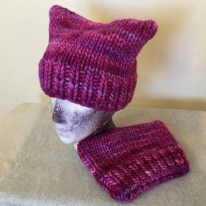 Pussyhat Mother Daughter Pair (Adult & Child)